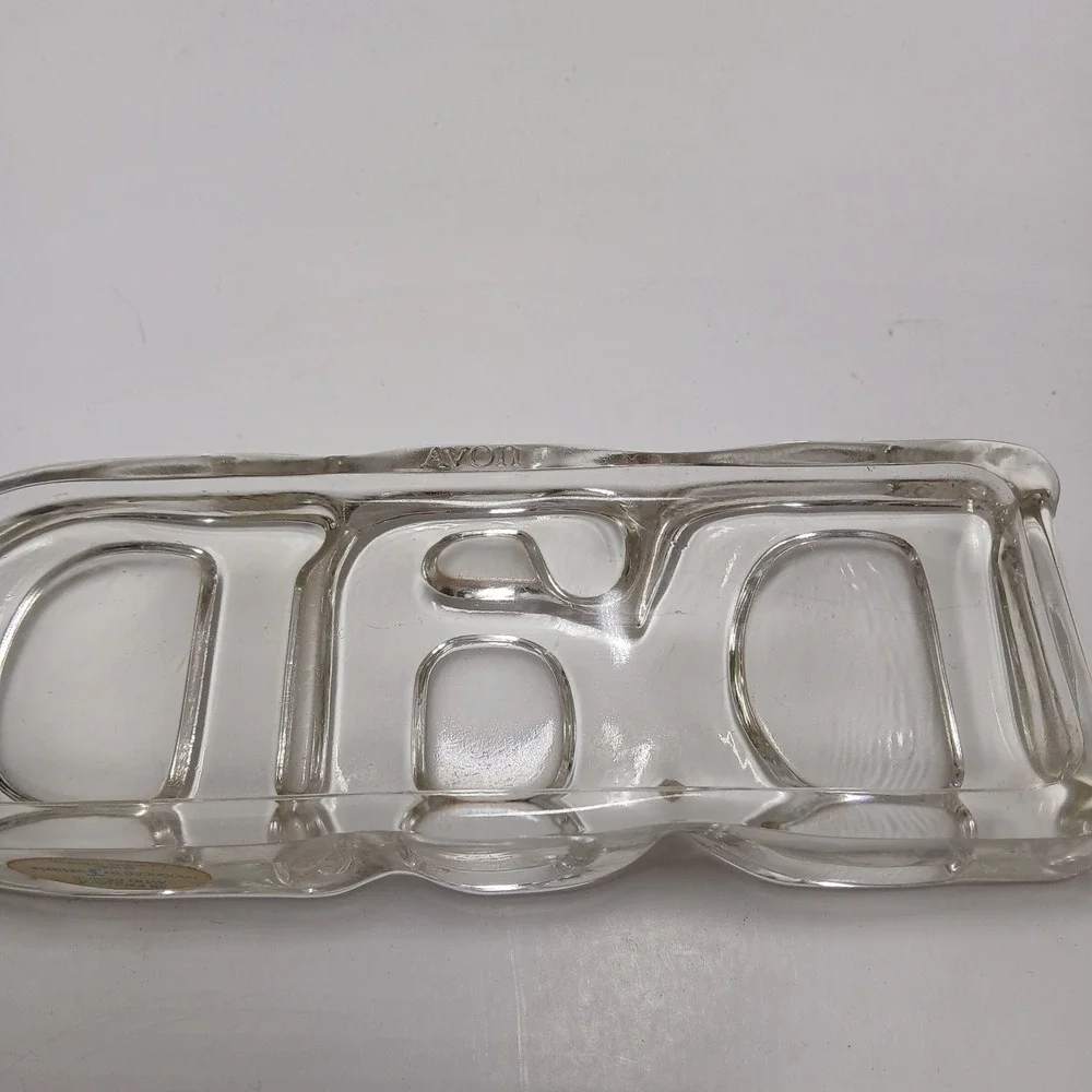 Glass Dad's pride & Joy Picture by Fostoria 1982 Vintage New In Box Father's Day